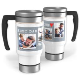 Thumbnail for 14oz Stainless Steel Travel Photo Mug with Loved Hero design 1