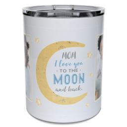 Thumbnail for Personalized Coffee Travel Mugs with To The Moon & Back design 2