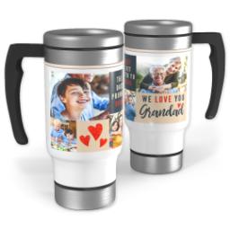 Thumbnail for 14oz Stainless Steel Travel Photo Mug with We Love You Grandad design 1