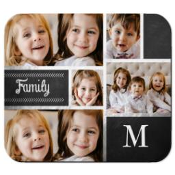 Thumbnail for Photo Mouse Pad with Family Chalkboard design 1