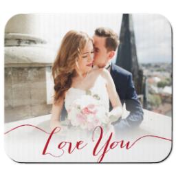 Thumbnail for Photo Mouse Pad with Love You Forever design 1