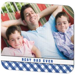 Thumbnail for Picture Mouse Pads with Classic Best Dad design 2