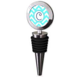 Thumbnail for Custom Wine Stoppers with Cheery Chevron design 2