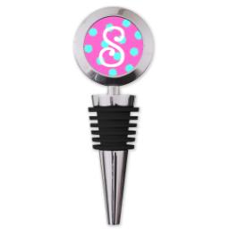 Thumbnail for Custom Wine Stoppers with Colorful Dots design 1
