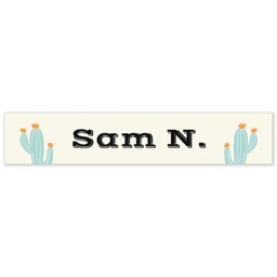 All-Purpose Labels, Small - Set of 72 with Desert Cactus design