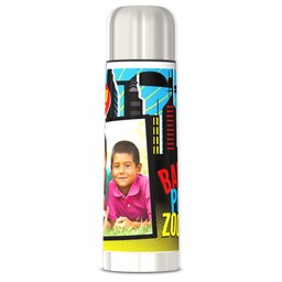 25oz Photo Thermos with I Need A Hero design