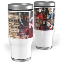Stainless Steel Tumbler, 14oz with Bless Your Heart design