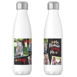 Thumbnail for 17oz Slim Water Bottle with Dog's Best Friend design 3