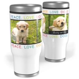 Thumbnail for Stainless Steel Tumbler, 14oz with Family design 1