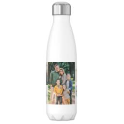 Thumbnail for 17oz Slim Water Bottle with Family Is Love Gold design 1