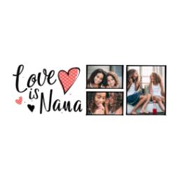 Thumbnail for Stainless Steel Tumbler, 14oz with Love is Nana design 2