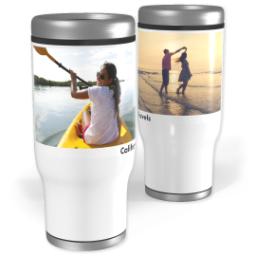 Thumbnail for Stainless Steel Tumbler, 14oz with Minimal Two design 1